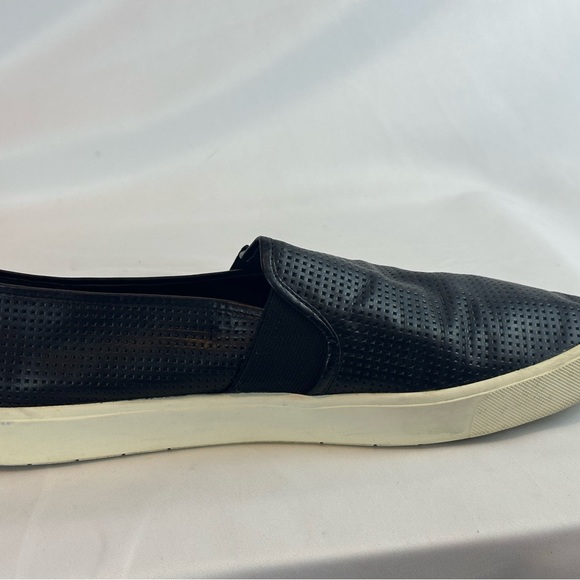 Vince Size 11 US / EUR 43, Black with white soles slide-on shoes - Picture 6 of 11
